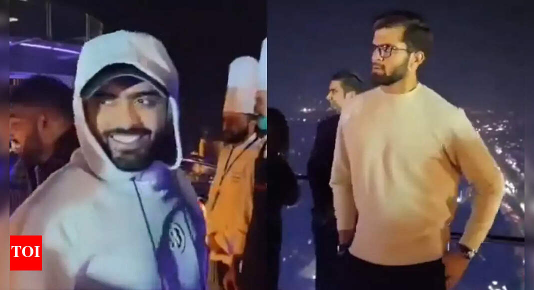 Watch: Amid security concerns, Afridi hosts dinner for Lanka, Zimbabwe