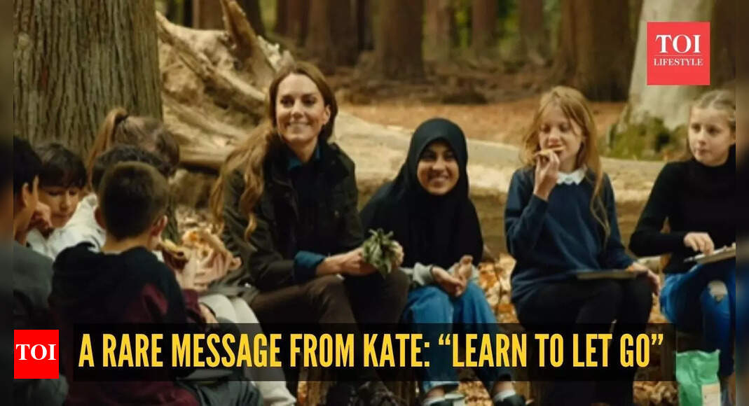 Kate Middleton invita a reflexionar y soltar en su emotivo mensaje de otoño