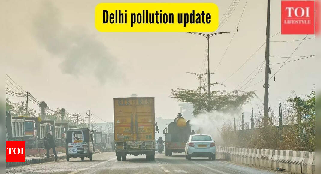 Delhi pollution update: The city continues to breathe toxic air as AQI remains hazardous on Sunday