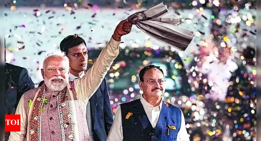 Bihar election result: PM Modi's 'gamcha' moment steals show after NDA sweeps state