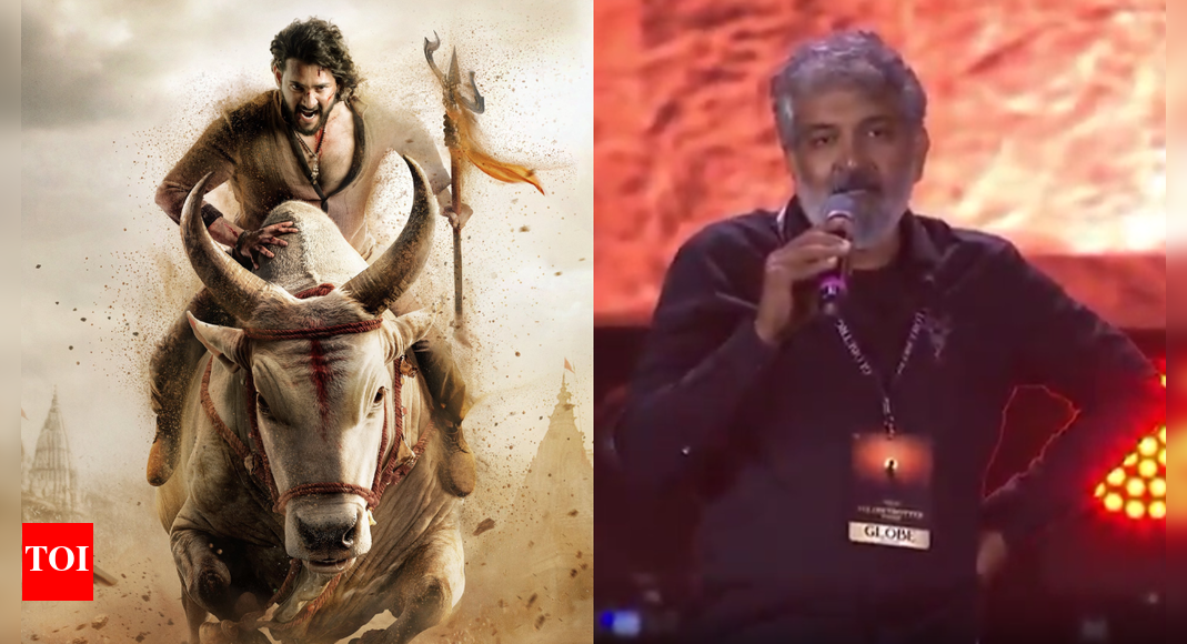 'Varanasi' launch: SS Rajamouli expressed disappointment over the leak; Says, 'That is one year of hard work, all leaked by one drone'