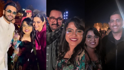 Deepika Padukone and Ranveer Singh enjoy a magical musical evening along with Aamir Khan, MS Dhoni and others - PICS