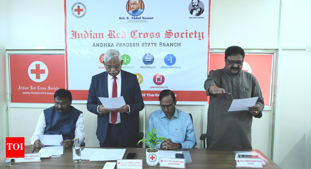 P Ramachandra Raju is new vice-chairman of AP Red Cross