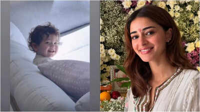  Ananya Panday shares heartwarming video of nephew river