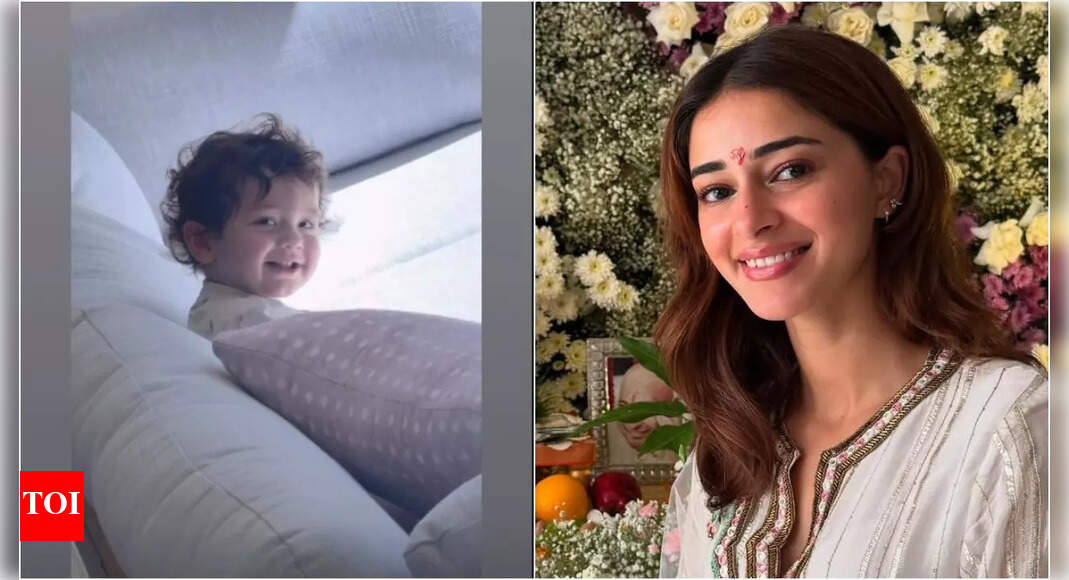 ‘My dumpling pie’: Ananya Panday shares heartwarming video of nephew river