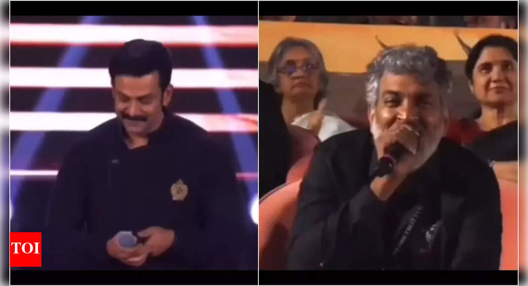 'Entha mashe, adipoli!; S.S Rajamouli stuns fans by speaking Malayalam; Prithviraj Sukumaran replies - Watch