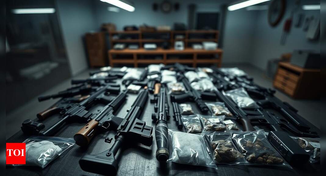 DMs and drones: Amritsar police busts Pakistan-linked arms & drugs network; five arrested