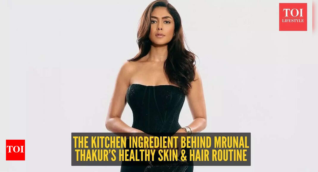 Discover Mrunal Thakur’s kitchen-friendly formula for glowing skin & strong hair