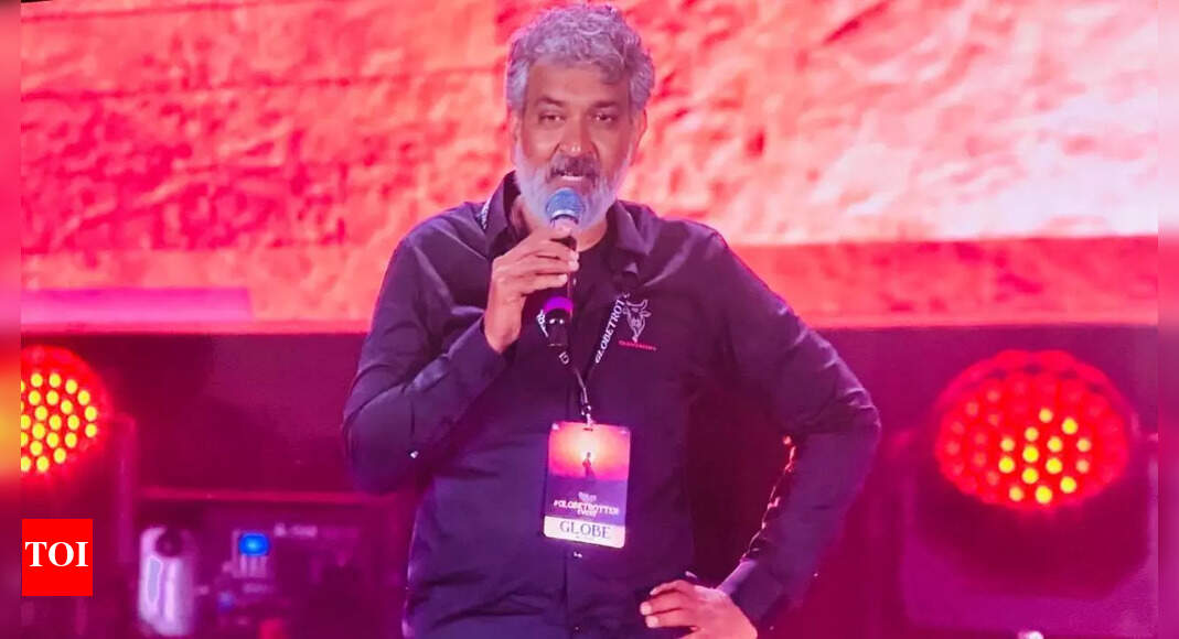 Rajamouli blames Hanuman after technical failure at Varanasi event