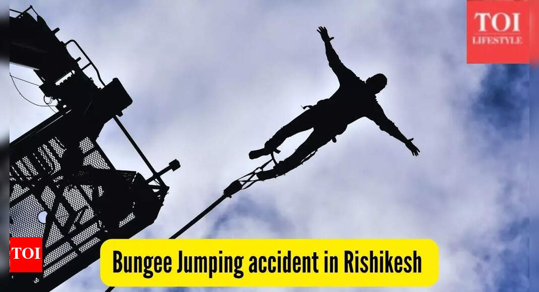 Viral Rishikesh bungee jump accident: Rope breaks mid-air, tourist critically injured
