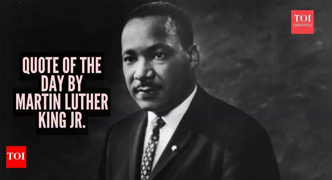 Quote of the day by Martin Luther King Jr.: “The ultimate measure of a man is not where he stands in moments…”
