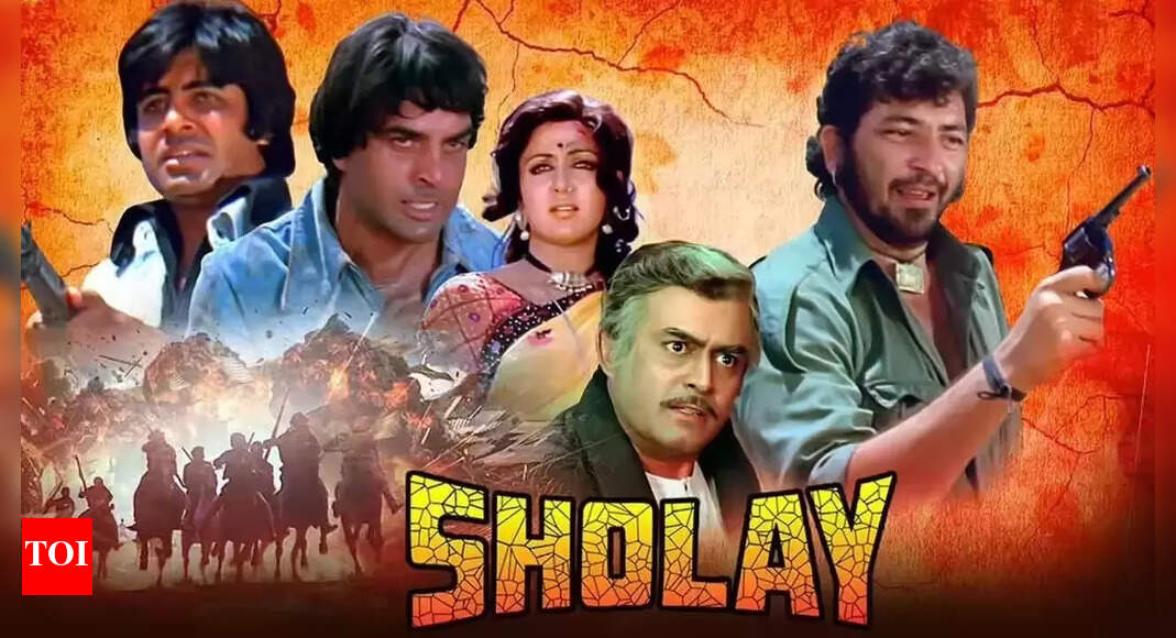 <div>'Sholay' set to re-release in theatres with original ending</div>
