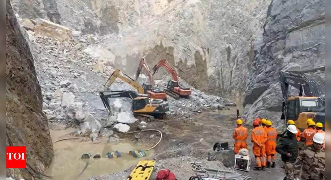 Sonbhadra mine collapse: Toll rises to 4; rescue operations continue as several still trapped
