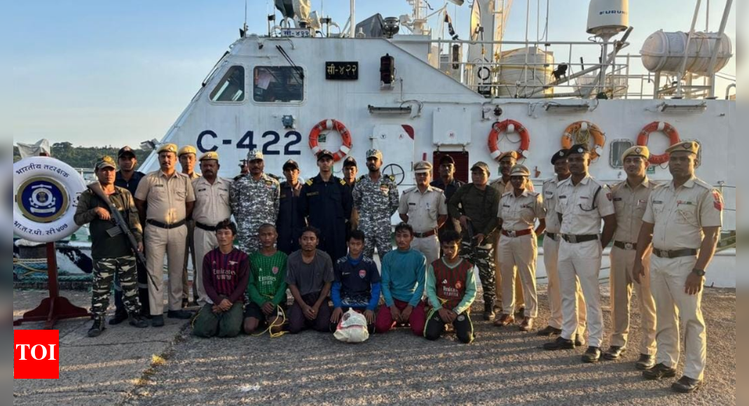 Operation Castle Bay: 6 foreign poachers caught after week-long jungle hunt in Andaman and Nicobar island