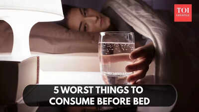Doctor reveals 5 worst things to consume before bed and one is water