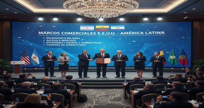 EE.UU. anuncia nuevos marcos comerciales con Argentina, Ecuador, El Salvador y Guatemala