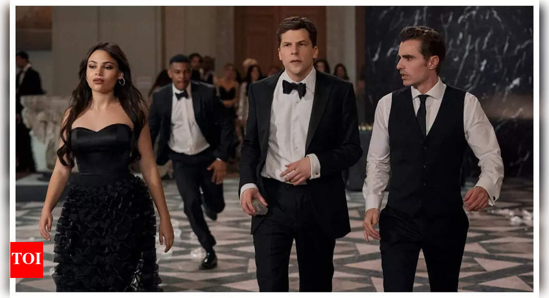 Jesse Eisenberg’s ‘Now You See Me Now You Don’t’ earns just Rs 2.52 crore in India but scores a massive $77.9 million global weekend opening