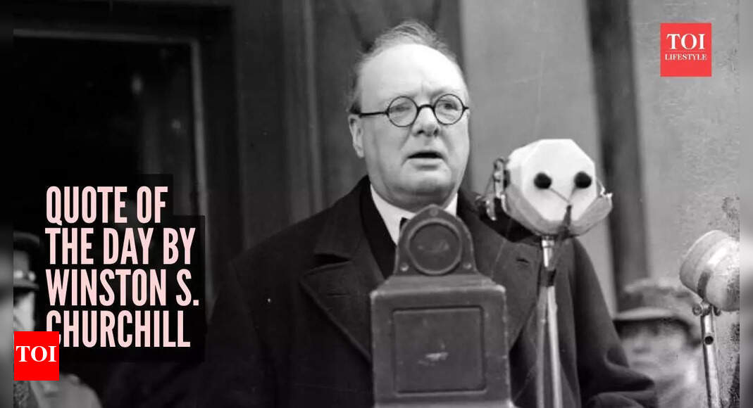 Quote of the day by Winston S. Churchill: “Criticism may not be agreeable, but it is necessary. It fulfils...”