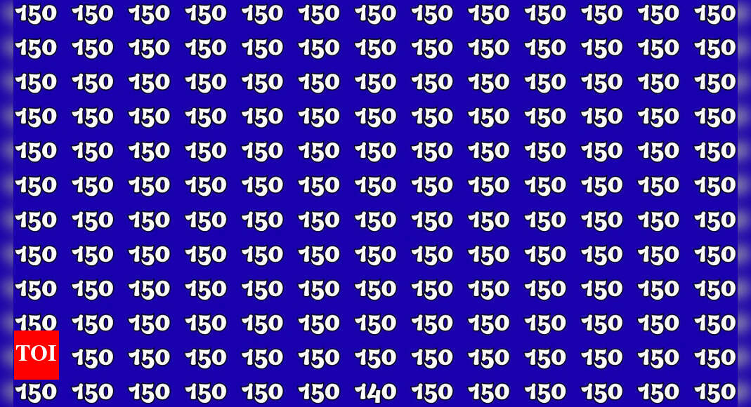 Only people with eagle eyes can spot the number 140 in under 8 seconds