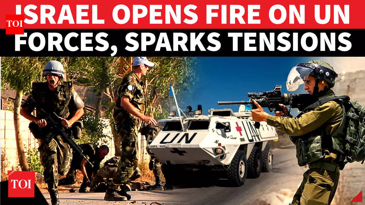 Israel Fire At UN Peacekeepers Near Lebanon Border; Tensions Explode In ...