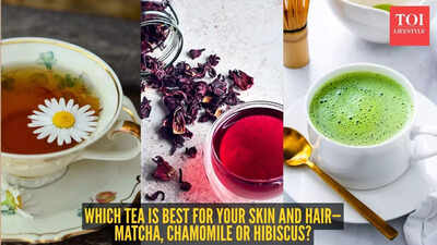Matcha, chamomile, or hibiscus? Which is the best tea for your skin and hair?