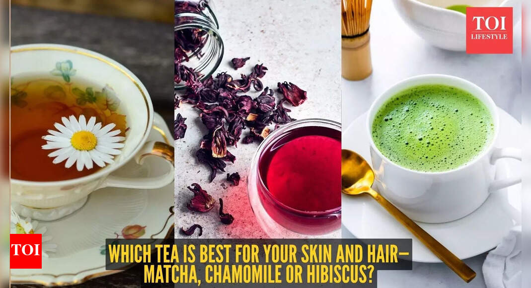 Matcha, chamomile, or hibiscus? Which is the best tea for your skin and hair?
