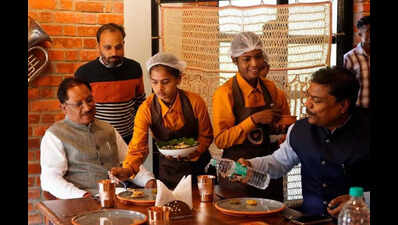 Former Maoists who picked up guns picked up guns, now serve with warmth at Cafe Pandum in Bastar