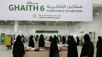 UAE: How the 'Ghaith 6' exhibition supports 6,000 low-income families in Sharjah
