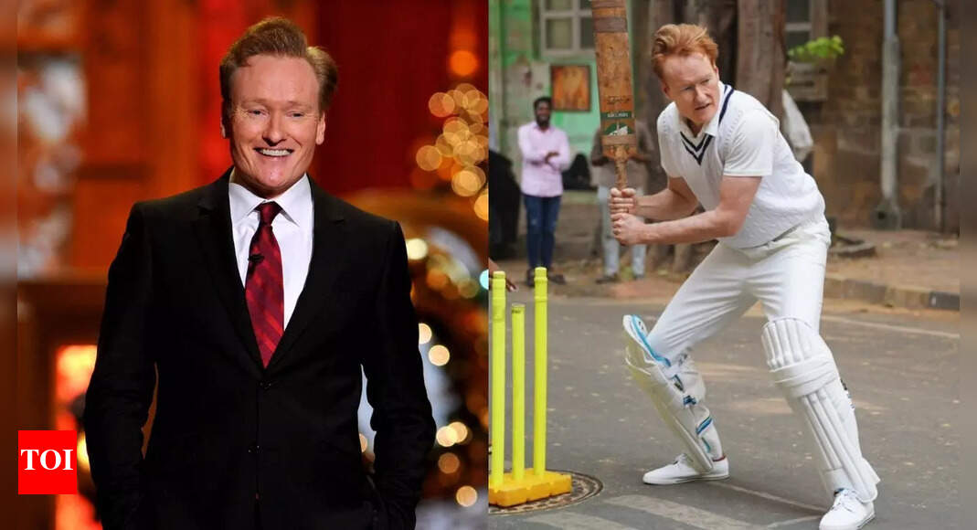 Conan O’Brien enjoys gully cricket in India, says he has ‘no idea’ how he scored ‘eleventyhundred points’