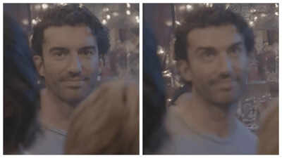 Justin Baldoni jokes about 'missing sexual harassment training'; rolls his eyes after 'awkward' chat with Blake Lively - WATCH