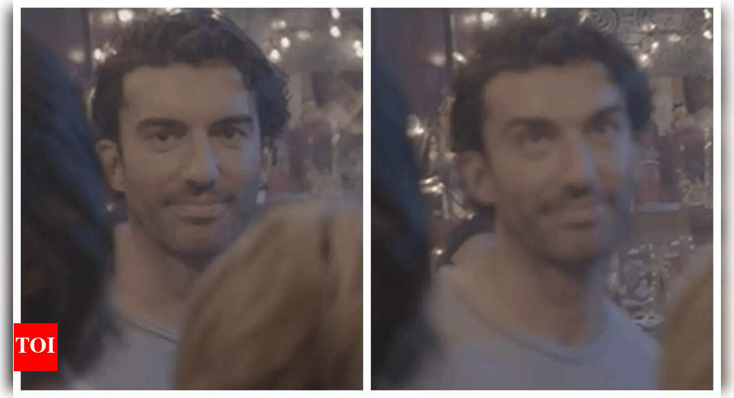 Justin Baldoni jokes about 'missing sexual harassment training'; rolls his eyes after 'awkward' chat with Blake Lively - WATCH