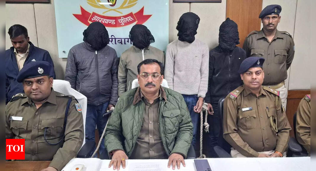 Cyber scam crackdown: Four arrested for running mule accounts in Hazaribag