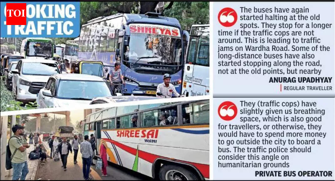 Flouting Ban, Pvt Short Distance Buses Restart Pick-Up, Drop Points ...