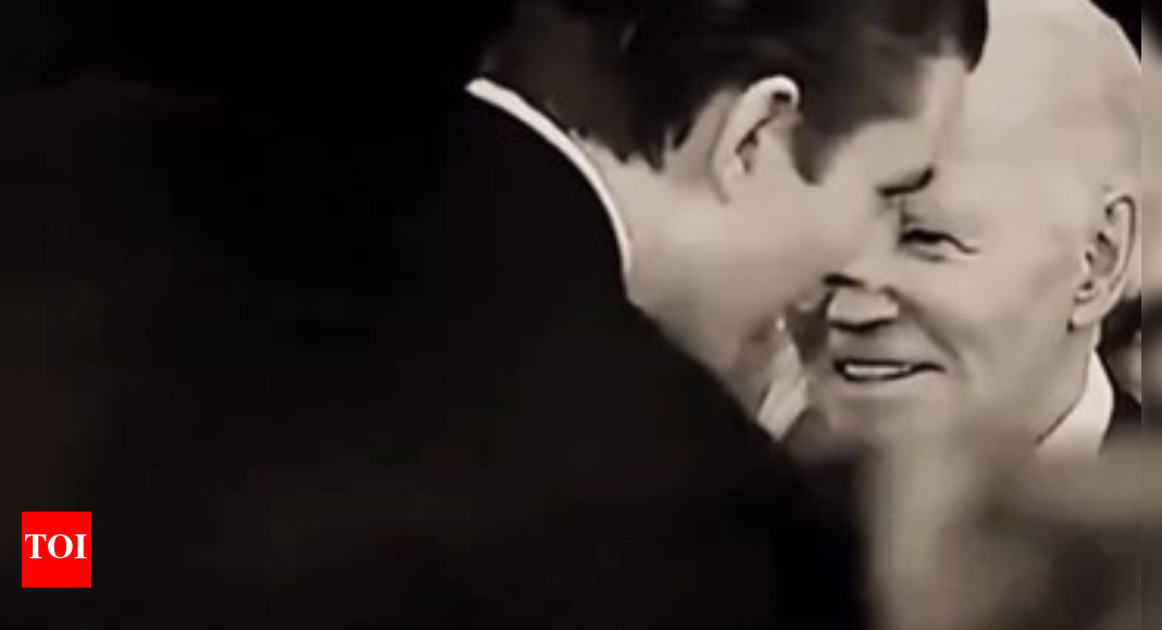 Barron Trump's 7-word whisper to Joe Biden at Donald Trump's inauguration revealed by brother