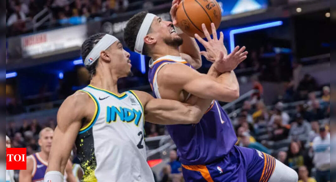 Toddler’s adorable Jumbotron wave from Indiana Pacers vs Phoenix Suns game resurfaces online and goes viral days after the matchup