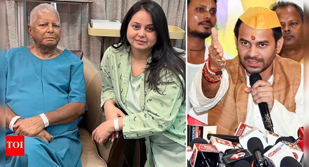'Endured what happened to me but my sister ... ': Tej Pratap slams Jaichands for 'insulting' Rohini; Lalu family feud escalates