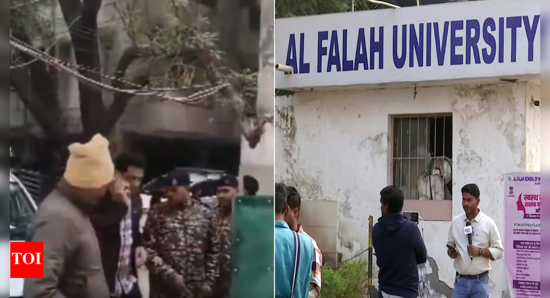 Delhi car blast: Central agency raids Al-Falah University in Faridabad; probe intensifies