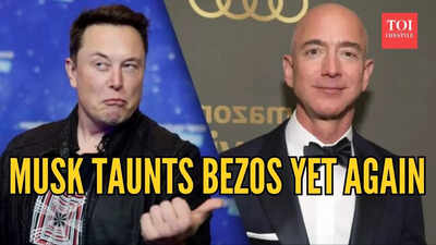  Elon Musk claps back as Jeff Bezos launches $6.2 billion AI rival
