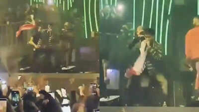  Pakistani rapper drapes himself in Indian flag- watch video