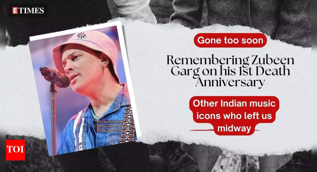 Remembering Zubeen Garg on his 1st death anniversary and other Indian music icons who left us midway