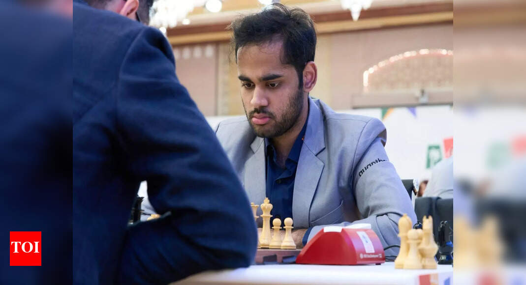 Chess World Cup: Arjun Erigaisi is fast but Chinese rival forces quick draw