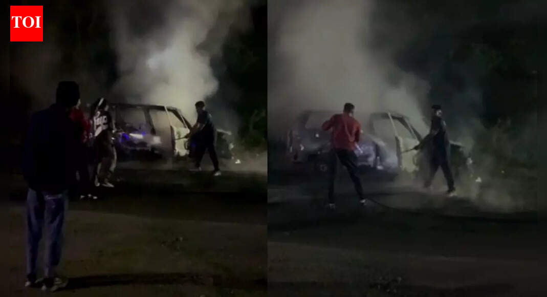 Gujarat: Ambulance carrying family catches fire near Modasa town; 4, including infant, killed, 3 injured