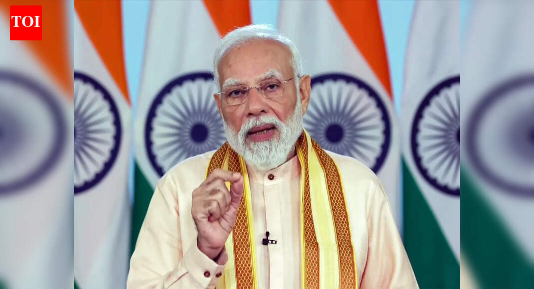 PM Modi emphasises NEP; says government not opposed to English language, but firmly supports Indian languages