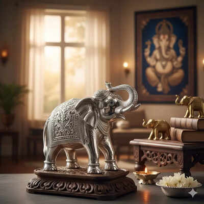 5 poderosos beneficios de tener un elefante de plata en tu hogar