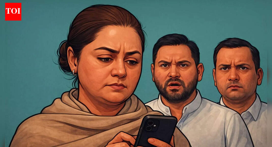 How Lalu's daughter's tweets raised uncomfortable questions for RJD, Tejashwi