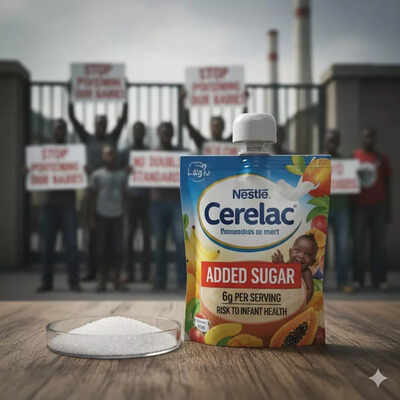 Nestlé acusada de “poner en riesgo la salud de los bebés por lucro” al añadir azúcar a cereales vendidos en países africanos