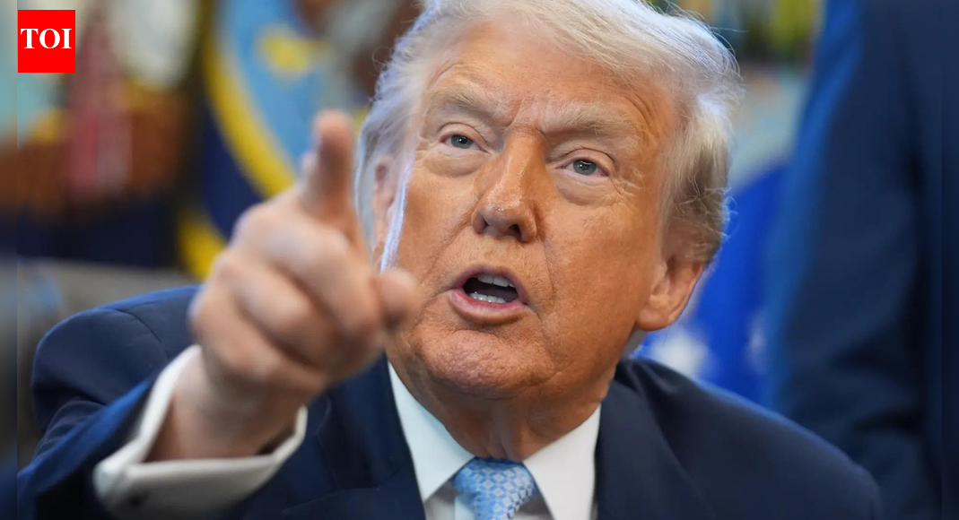 'Shouted at stupid people': Trump says trade talks with 'a country' left his voice hoarse