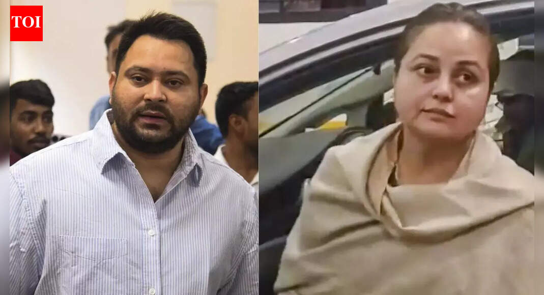 <div>'Can't donate a bottle of blood': Rohini attacks Tejashwi's 'dirty kidney' remark; slams 'Haryanvi Mahapurush'</div>