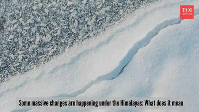 The Indian tectonic plate is splitting deep under the Himalayas: Does it mean more earthquakes?