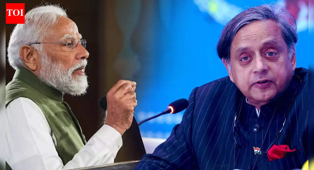 Shashi Tharoor Praises PM Modi Again, Sparks Fresh Congress Rift After Attending Goenka Lecture
